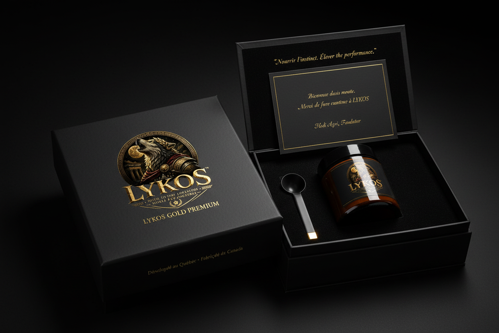 LYKOS GOLD PREMIUM - Coffret Ouvert Ultra-Luxe